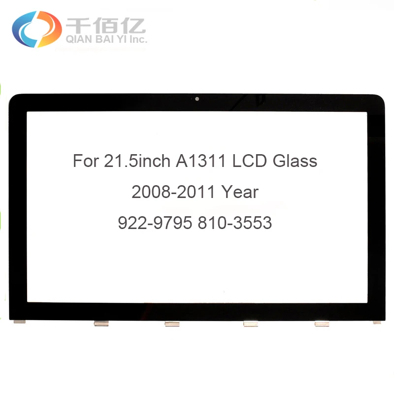 Pôvodné 10pcs LCD Displej Predný Kryt LCD Skla pre iMac vyrazili 21,5