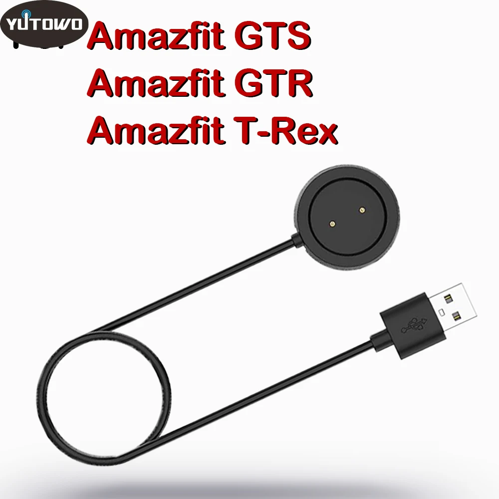 Smart Hodinky USB Magnetická Nabíjačka, Držiak Rýchle Nabíjanie Napájací Kábel Pre Xiao Huami Amazfit T-Rex A1909 / GTS / GTR 42MM 47MM