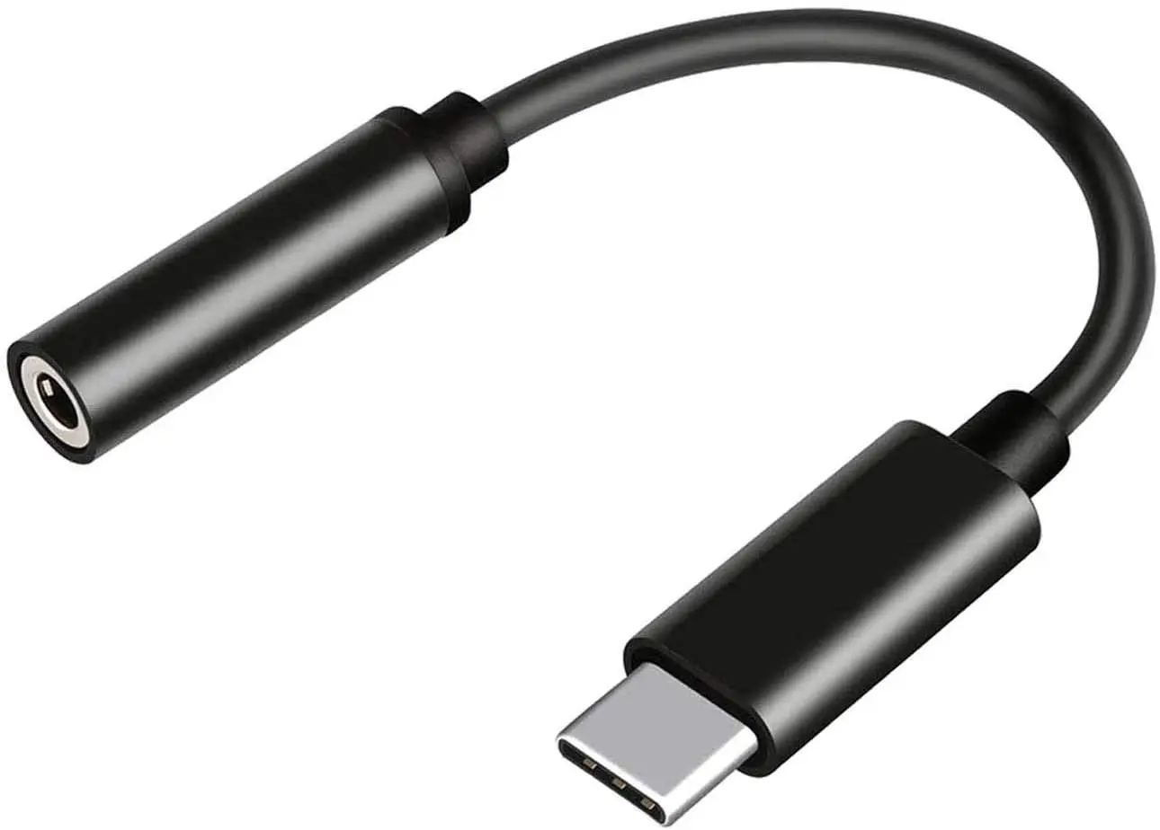 Kompatibilné s Huawei P20 Pro Motorola Moto Z Xiao USB C 3,5 mm Adaptér Typ C Audio Jack Adaptér USB C na Slúchadlá