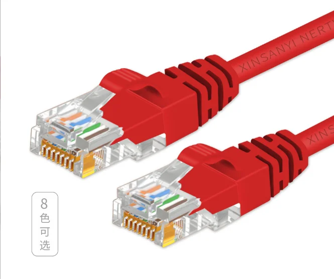 JeS2421 šesť Gigabitový sieťový kábel 8-core cat6a sieťový kábel Super šesť dvojitý tienený sieťový kábel siete širokopásmové jumper
