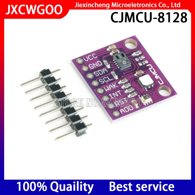 CJMCU-8128 Počasia Senzor CCS811+HDC1080+BMP280 Modul Snímača Oxidu Uhličitého CO2, Teploty a Vlhkosti Výšky Tri-v-jednom