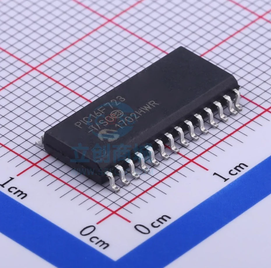 100% Nový, Originálny PIC16F723-I/TAK Package SOIC-28 Nové Pôvodné Originálne Microcontroller (MCU/MPU/SOC) IC Chi