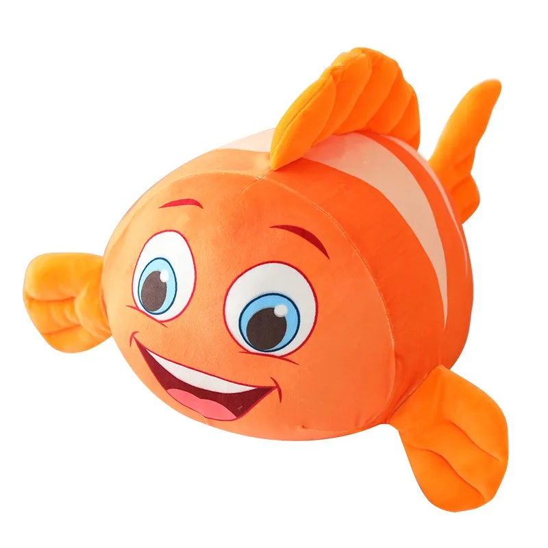 Nové Pekné Kreslené Dory Nemo Clownfish Plyšové Hračky Morského Života Klaun Ryba Nemo Mäkké Obliečky Na Vankúš Detí Dievča Mäkké Hračky Roztomilý Darček