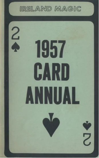 1957Card Ročné tým, že Laurie Írsko magické triky