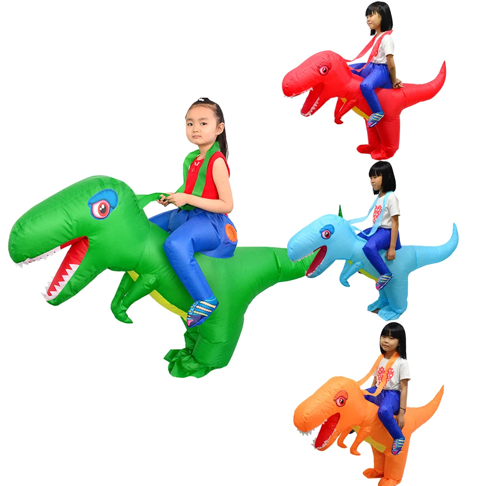 Baby Detský Nafukovací Dinosaura Kostým Batoľa Halloween Darček K Narodeninám Zdobiť Chlapci Dievčatá Škôlky Záhrada Vykonávať Oblečenie