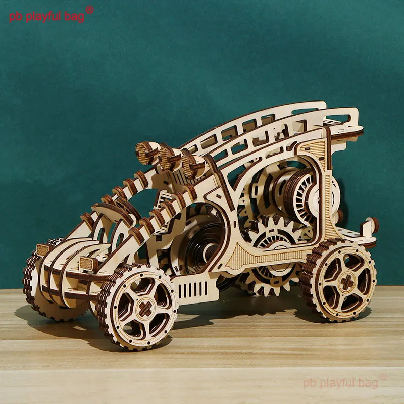PB Hravé Taška Detí vzdelávacích hračiek 3D nárazníka vozidla Drevená Skladačka Puzzle stavebným Prevodový pohon Kreatívne darčeky UG240