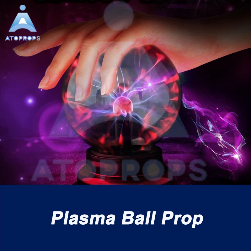 Únikové miestnosti Magic Plasma Ball Prop pokryť celú dlaň na magické plazmová guľa na odomknutie reálnom živote uniknúť hra ATOPROPS