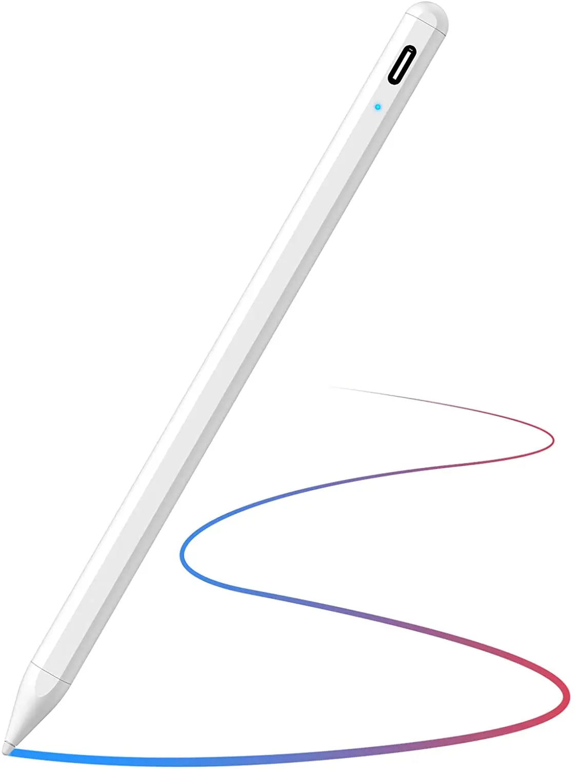 Stylus Pen pre iPad s Palm Odmietnutie a Magnetické Dizajn, Aktívne Pero, Kompatibilné s (2018-2020) Apple iPad Touch Pen