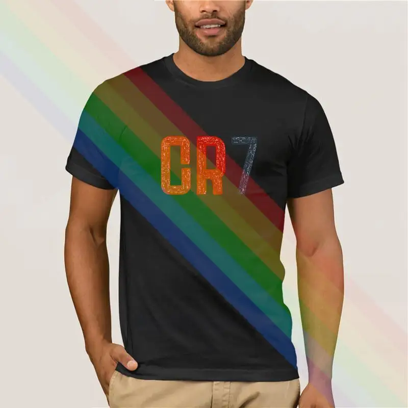 2022 CR7 najpredávanejších Lete Print T Shirt Oblečenie Populárne Tričko Bavlna Tees Úžasné Krátky Rukáv Jedinečný Unisex Topy