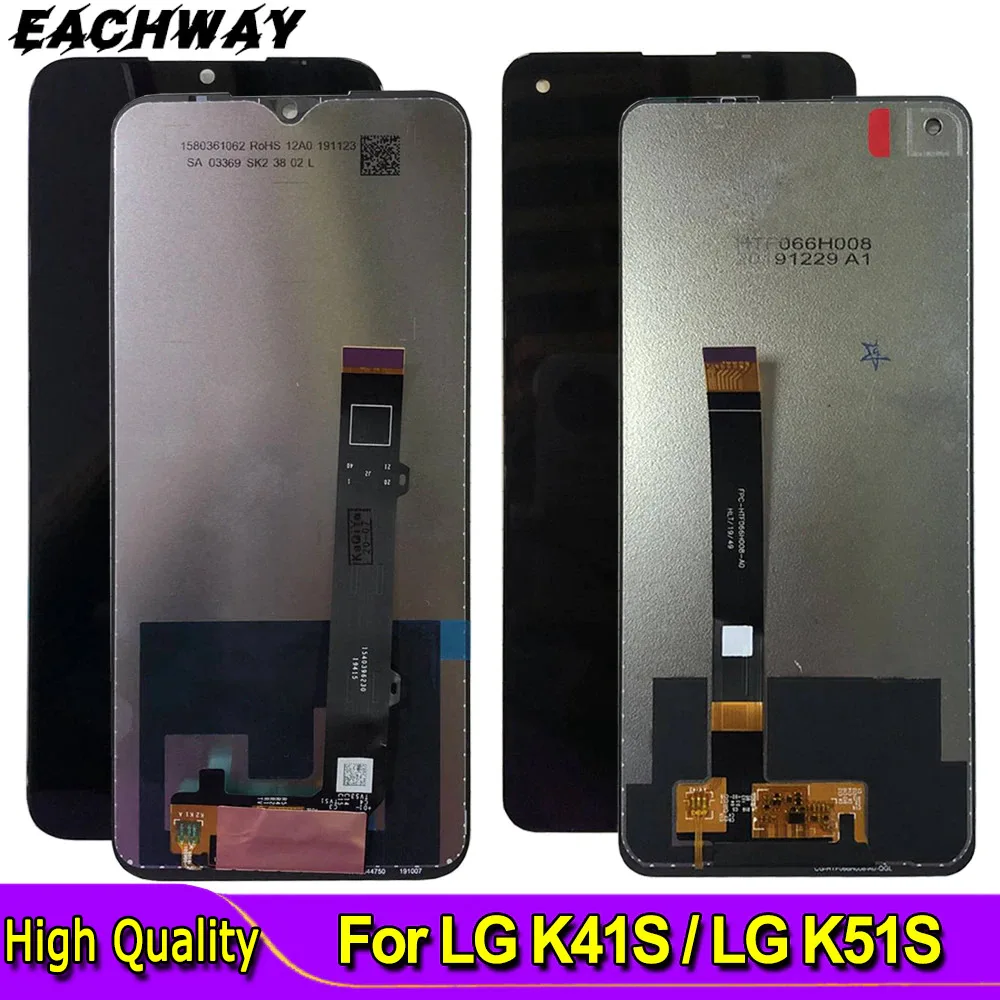 Testované Na LG K51S LCD K41S Displej LMK410EMW Dotykový Displej Digitalizátorom. Montáž Nahradenie LMK510EMW LCD LG K41s LCD Displej