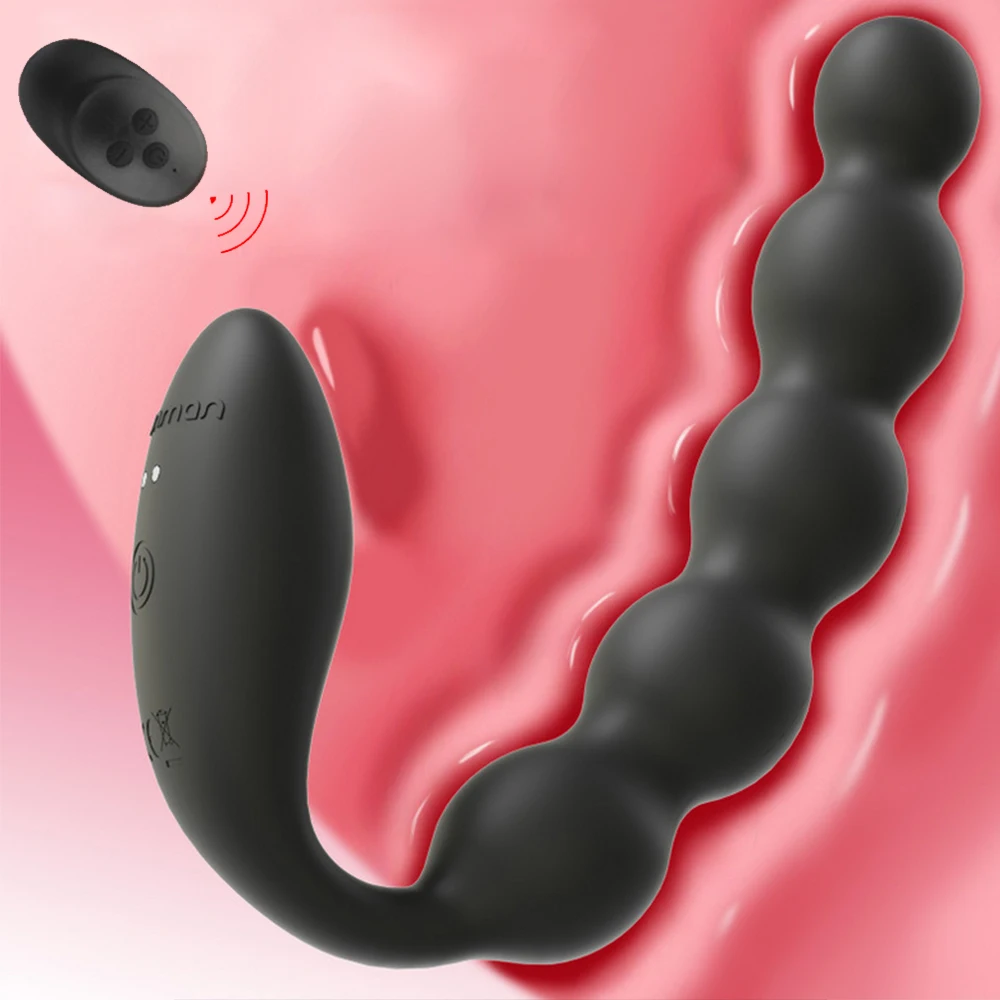 Análny Vibrátor Unisex Sexuálne Hračky Dual Motorových 10 Rýchlosť Zadok Plug Nabíjateľná Muž Vibračné Análne Dildo Prostaty Masér Pre Páry