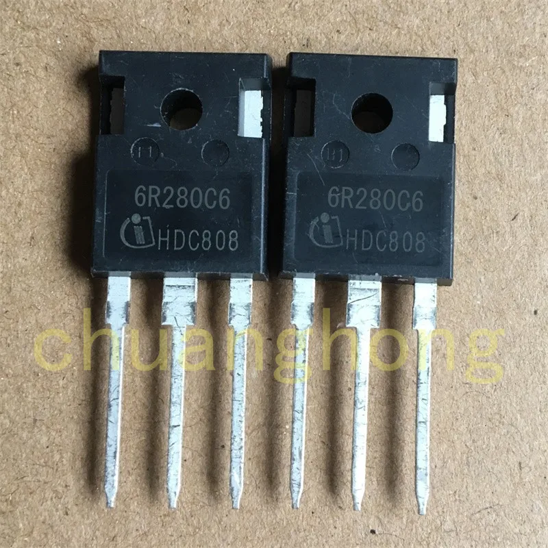 1pcs/veľa high-powered triode 6R280C6 13.8 A 600V nové pole účinok MOS trubice NA-247 IPW60R0280C6 tranzistor